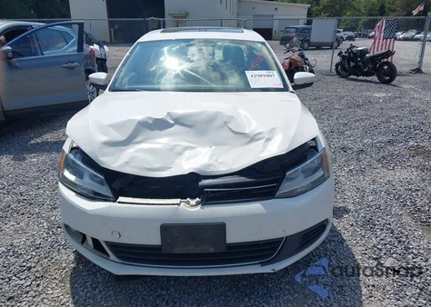 2013 Volkswagen Jetta 2.5L Se из США, поврежденный, VIN 3VWDP7AJXDM356033